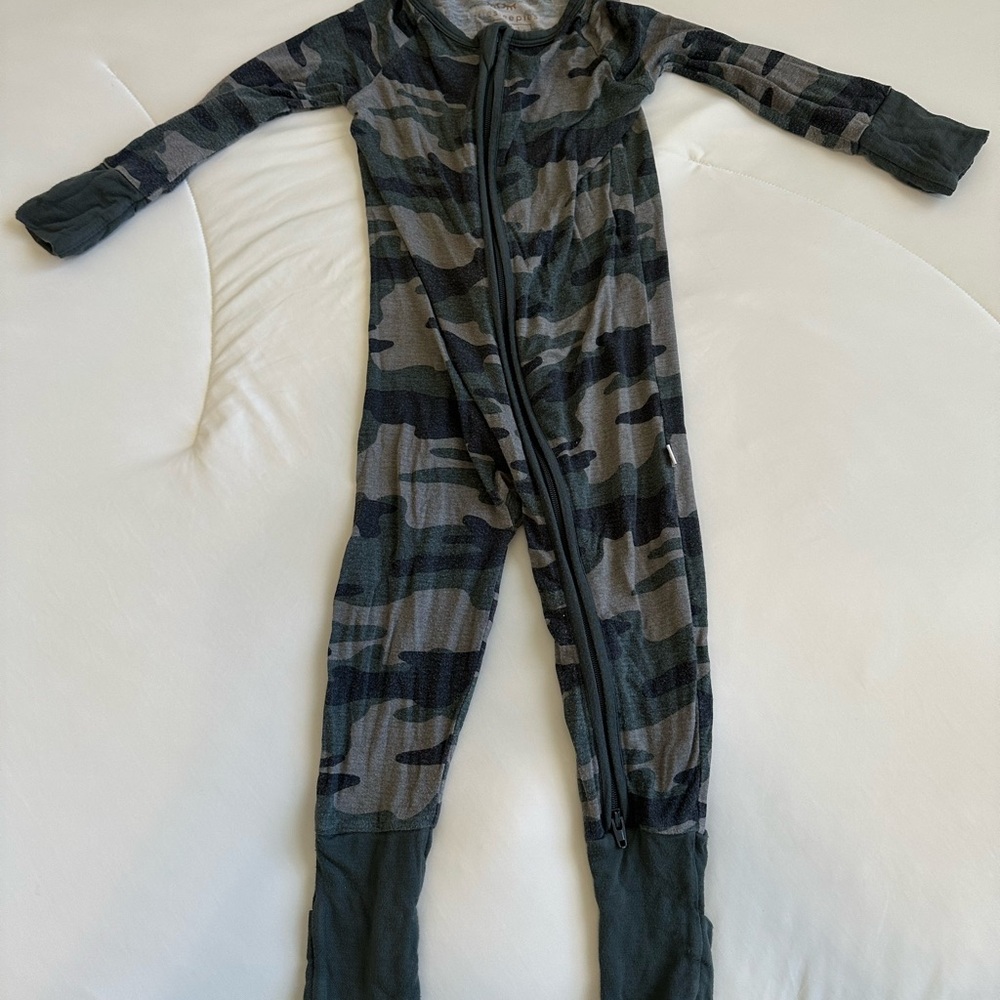 Little Sleepies Camo 6-12 months